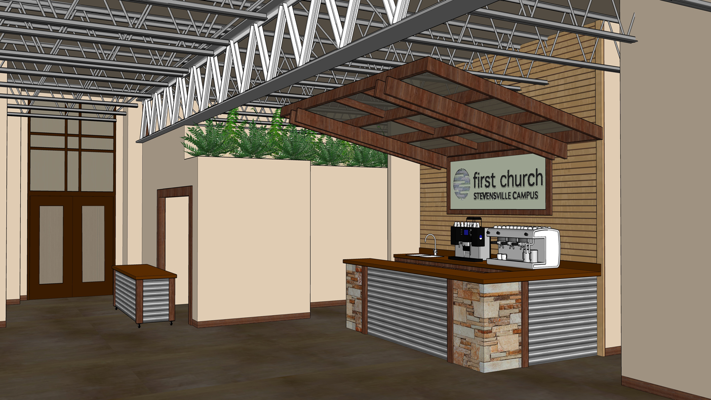 First Church of God Interior Rendering